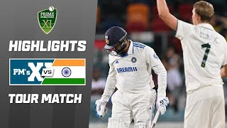 Prime Ministers XI v India 202425  Tour match [upl. by Walworth509]