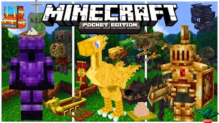 6 ADDONS ÚTILES PARA MINECRAFT PEBEDROCK 121  Addon Para Mcpe 121 [upl. by Nivle]