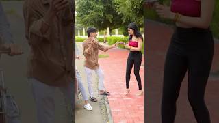 Wait for the end 😜🤣 shorts ytshorts couplegoals khwahishgal [upl. by Guerin]