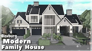 BLOXBURG Modern Spring House Speedbuild  Roblox House Build [upl. by Air290]