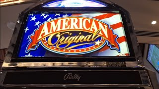 American Original Slot Machine  Horseshoe Indianapolis Got A Couple Bonuses [upl. by Severin]