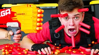 Nerf War Million Subscribers 3 [upl. by Anaerb]