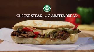 Cheese Steak on Ciabatta Bread [upl. by Cottrell]