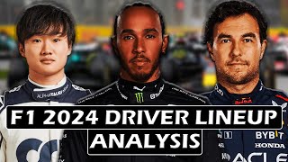 F1 2024 Driver Lineup Analysis [upl. by Madonia]