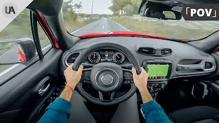 2021 JEEP RENEGADE 80th ANNIVERSARY 13L TURBO  150HP DCT  4K POV TEST DRIVE [upl. by Dorrahs442]