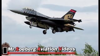 BEAUTIFUL Arrival F16 Turkish AF  Solo Turk Geilenkirchen [upl. by Smail]