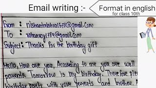 email writing  how to write in board exam for average or weak students [upl. by Robbie]