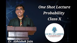 Probability class x One Shot Lecture [upl. by Bainbridge127]