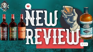 Rum Review Live of Flying Cloud Golden Rum and Rhum JM Atelier Collection  Drinking Al Capones Rum [upl. by Anahsohs238]