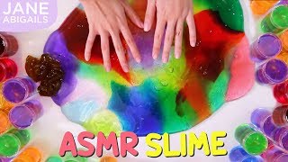 MIXING CLEAR SLIME  Satisfying banget [upl. by Nonnaihr]