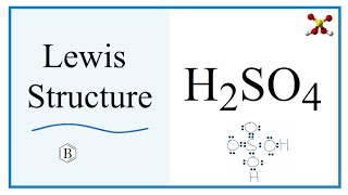 How to Draw the Lewis Dot Structure for H2SO4 Sulfuric acid [upl. by Healey]