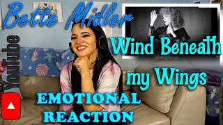 An Emotional Reaction to Bette Midler  Wind Beneath My Wings [upl. by Malsi50]