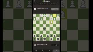 Shortest game ever chesschesscomkillerqueen [upl. by Georgette]