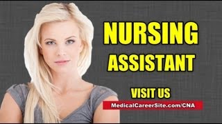 Nursing Assistant Certified Nursing AssistantCNA [upl. by Ridglee]