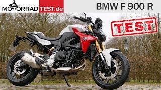 BMW F 900 R  Test des neuen Mittelklasse NakedBikes von BMW [upl. by Amaryllis]