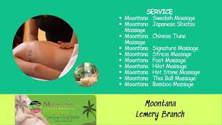 quotPamper Yourself at Moontana Body Massage amp Spa in Lemeryquot [upl. by Elgar]