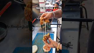 Cheesiest Tikki Wala Burger 🔥🔥 burger cheese food youtubeshorts reels [upl. by Peppie]