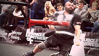 Eddie HALL Collapses during CONANs WHEEL [upl. by Urbani]