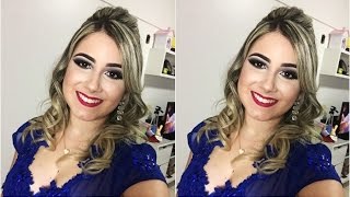 Penteado rápido e fácil para Festas [upl. by Nnyleuqaj]