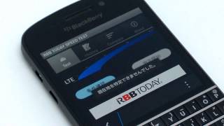 BlackBerry Q10 のLTEスピード [upl. by Dorelle]