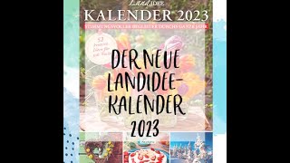 Unser zauberhafter neuer LandIdeeWandkalender für 2023 [upl. by Einnob]