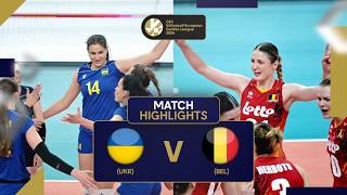 Ukraine vs Belgium  Match Highlights  European Golden League Women 2024 [upl. by Range]