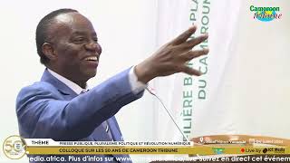 Pr Jacques Fame Ndongo  « Ces directeurs de publication seront éjectés du circuit entrepreneurial » [upl. by Gamages]