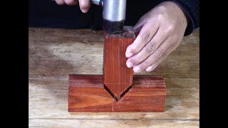 The application of Chinese mortise and tenon technique in the hard core of the palace circle chair [upl. by Balfore]