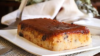 BUDIN de PAN FACIL con CHOCOLATE  CUKit [upl. by Obmar]