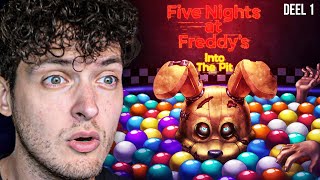 Nieuwe Five Nights At Freddys Into The Pit  Deel 1 [upl. by Blayze931]