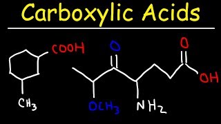 Naming Carboxylic Acids  IUPAC Nomenclature [upl. by Nawek]