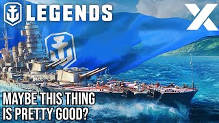 Caracciolo Carrying at Bottom Tier  World of Warships Legends [upl. by Lua]