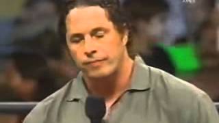 WCW Bret Hart Statement After Owens Death 1999 [upl. by Rayna919]