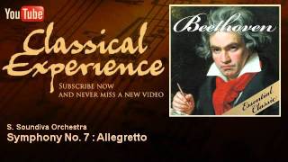 Ludwing Van Beethoven  Symphony No 7  Allegretto  ClassicalExperience [upl. by Nirrok]