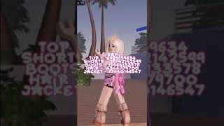 Babymonster Drip  Roblox Outfit Codes kpop shorts [upl. by Ille]