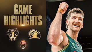 Tasmania JackJumpers vs Illawarra Hawks  Game Highlights  Round Seeding NBL24 [upl. by Jovitta]