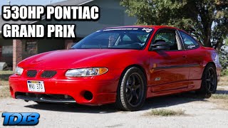 A 530HP Pontiac Grand Prix GTP Makes No Sense Turbo AND Supercharged [upl. by Roselle]