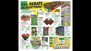 Menards Weekly Ad May 9 – May 19 2024 [upl. by Aremat]