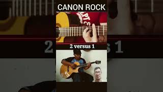 Canon Rock  Alip Ba Ta  2 vs 1 guitar guitarsolo canonrock [upl. by Kumar696]