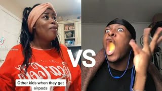 Victoria Adeyinka VS EHIZ Tiktok compilation [upl. by Suoirred]