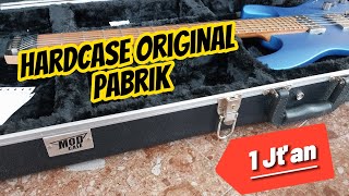 HARDCASE GITAR MOD CASE EC 501 Review hardcase Original Pabrik berbahan PVC [upl. by Lirva746]