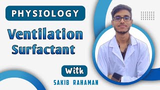 Pulmonary amp alveolar ventilation  Surfactant  Dead space  Respiratory physiology bangla lecture [upl. by Enautna]