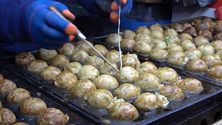 Epic Yummy Takoyaki Master たこ焼き  타코야끼 달인  Korean Street Food [upl. by Yren]