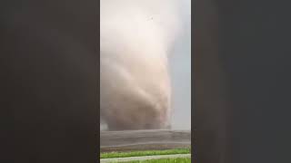 Leading Meteorologist Shares Shocking EF4 Tornado 🌪️ Footage dronevideo tornado [upl. by Asik]