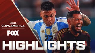 Argentina vs Peru Highlights  2024 Copa América [upl. by Colton]