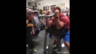 Golds Gym arnold schwarzenegger training [upl. by Arleyne]