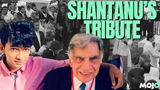 Ratan Tata Death LIVE  Ratan Tata’s Closest Friend Shantanu Naidu Pays Tribute  TATA Sons [upl. by Ingeborg94]