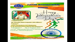 Independence Day Celebration  Fahan International School [upl. by Condon]