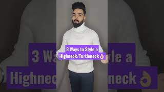 How to Style Turtleneck 💥✨Turtleneck outfits⚡😎 Turtleneck Style✅viralshorts turtleneck shorts [upl. by Ramberg]