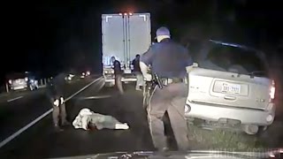 Dashcam Alabama Cop Shoots Man Holding a Wallet [upl. by Bondon377]